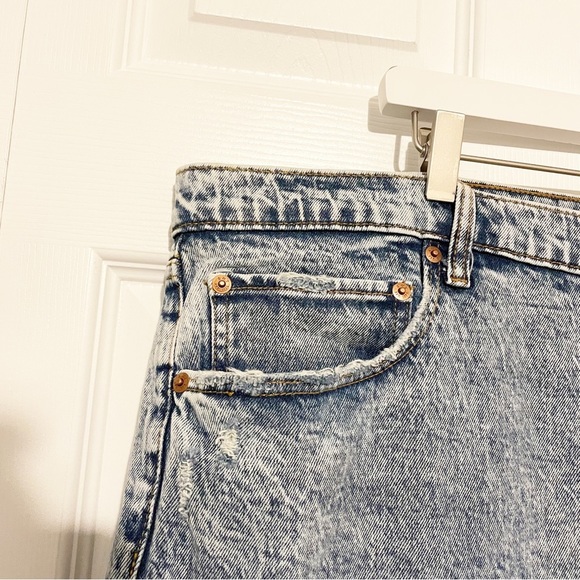 Abercrombie & Fitch The 90s Straight Leg Ultra High Rise Jeans Plus Size 36 22 - Picture 4 of 10